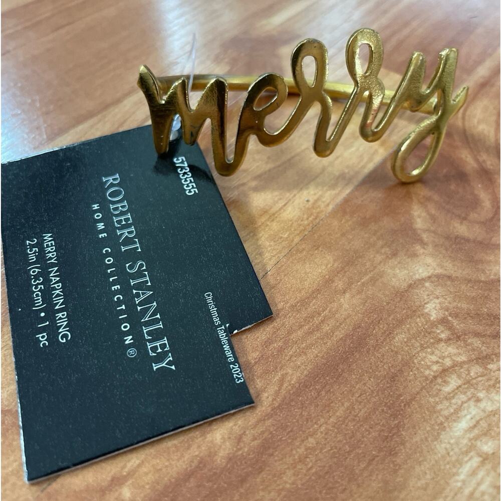 Robert Stanley‎ Merry Napking Ring